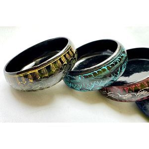 5 Small Lacquerware Bowls, from Vietnam